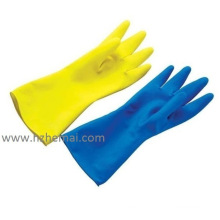 Flocklined Waterproof Household Latex Rubber Gloves